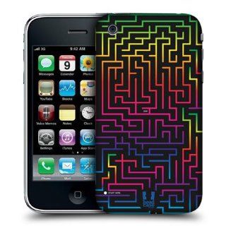 Head Case Designs Simple Maze A mazed Hard Back Case Cover for Apple iPhone 3G 3GS: Cell Phones & Accessories