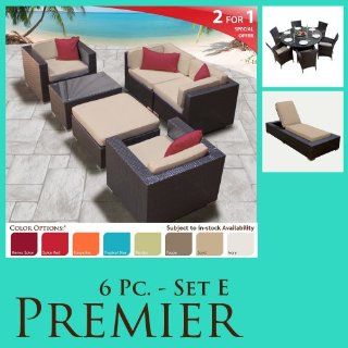 Premier 14 Piece 2 For 1 Outdoor Wicker Patio Furniture Set 06ep60k : Outdoor And Patio Furniture Sets : Patio, Lawn & Garden