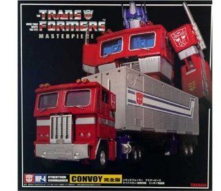 Transformers Optimus Prime Mp 04 Masterpiece Convoy With Trailer: Toys & Games