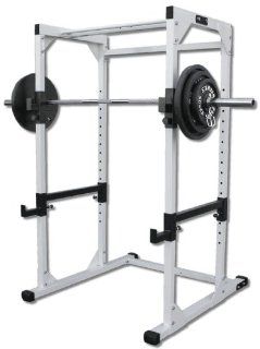 Deltech Fitness Power Rack/ Squat Rack : Exercise Power Cages : Sports & Outdoors