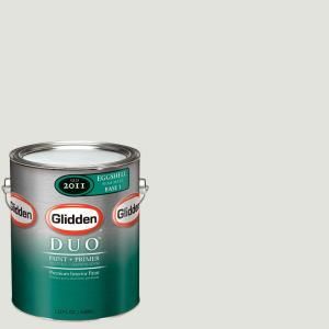 Glidden DUO 1 gal. #GLC30 01F Stone White Eggshell Interior Paint with Primer GLC30 01E