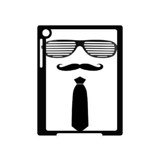 Mustache With Shutter Shades And Black Tie Apple iPad Mini Tablet Case Fits Apple iPad Mini Tablet: Computers & Accessories