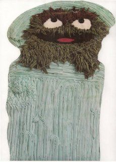 Wilton Oscar the Grouch in Trash Can Cake Pan (502 7512, 1977) Jim Henson Sesame St. Muppets: Kitchen & Dining