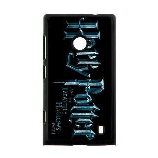 Durable Hard Cover Harry Potter NOKIA Lumia 520 Printing Case 02273 Cell Phones & Accessories