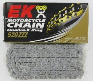 EK Chain 520 ZZZ X Ring Chain   120 Links   Chrome , Chain Type 520, Chain Length 120, Color Chrome, Chain Application Offroad 520ZZZ 120/C Automotive