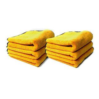 Chemical Guys MIC_506_12   Professional Grade Premium Microfiber Towels, Gold 16" x 16" (Pack of 12): Automotive