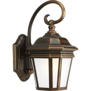Progress Lighting Crawford Collection Wall Mount Outdoor Oil Rubbed Bronze Lantern P5685 108