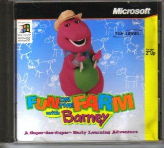 Barney Fun On The Farm PC CD ROM: Video Games