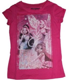 Nickelodeon Winx Club Magic Girls T shirt (M (7/8)): Clothing