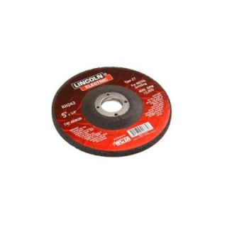Lincoln Electric 5 in. x 1/4 in. Type 27 Grinding Wheel KH243