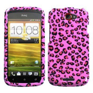 Design Graphic Plastic Case Protector Cover (Pink Leopard) for HTC One S OneS 1S T Mobile: Cell Phones & Accessories