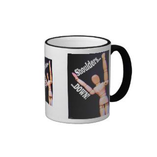 shoulders down, english tea mug