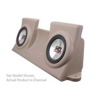 MTX ThunderForm Subwoofer Enclosure (CHARCOAL) for FORD F 150 Regular Cab Pickup 2004 2009 LOADED w 2 12" Subs F150R04C24 T45 : Vehicle Subwoofer Systems : Car Electronics