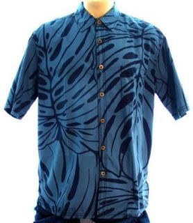 Kahala Syri's Leaf Shirt Tropical Aloha Hawaiian Shirt (XL) at  Mens Clothing store: Button Down Shirts