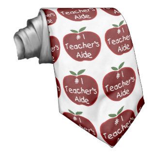 Apple For Teacher's Aide Tie
