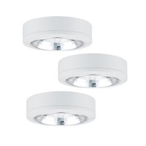 Sea Gull Lighting Ambiance 3 Light Xenon Low Voltage White Disk Kits 9889 15