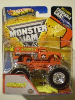 BackDraft Monster Jam Hot Wheels Mud Trucks Treads MAX D Decade of Maximum Destruction 1:64 Scale: Everything Else