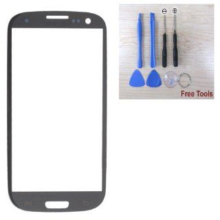 LCD Screen Glass Outer Lens Replacement For Samsung Galaxy S3 T mobile SGH T999 / AT&T SGH i747 / Verizon SCH i535 / Sprint SPH L710 / US Cellular SCH R530 / GT i9300 With Free Tools Set (Gray): Cell Phones & Accessories