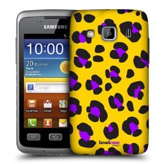 Head Case Designs Yellow Leopard Mad Prints Hard Back Case Cover for Samsung Galaxy Xcover S5690: Cell Phones & Accessories