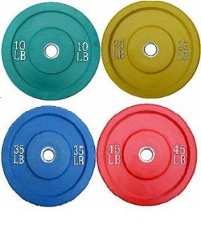 520 lb. package Colored Bumper Plates  Weight Plates  Sports & Outdoors