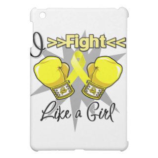 Sarcoma I Fight Like a Girl With Gloves iPad Mini Cases