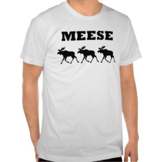 Three Meese Funny T Shirt