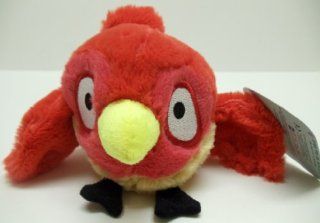 Angry Birds Rio 6" Plush Red Caged Bird Doll: Toys & Games
