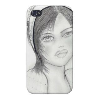 Fashionable Flapper iPhone 4/4S Case