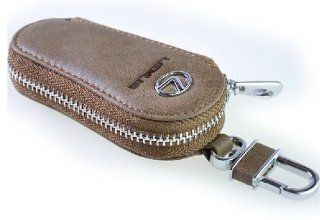 Free Shipping!!genuine Leather Car Key Bag for Lexus Key Cover Case Keybag Key Brown Color Type 7 : Key Tags And Chains : Office Products
