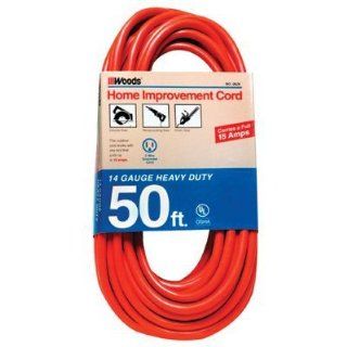 Woods Wire   Outdoor Round Vinyl Extension Cords 12/3 25' Outdr Ext Cord: 860 528   12/3 25' outdr ext cord: Electronics