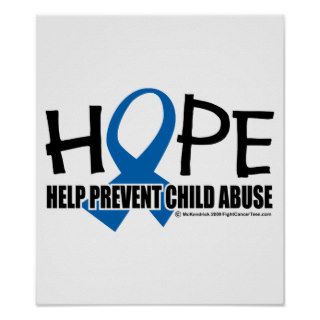 Hope Child Abuse Poster
