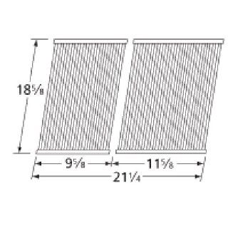 Music City Metals 529S2 Stainless Steel Tubes Cooking Grid Set Replacement for Select Centro and Cuisinart Gas Grill Models : Grill Parts : Patio, Lawn & Garden