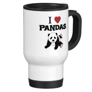 I love Panda Bears Coffee Mugs