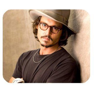Custom Johnny Depp Mouse Pad Gaming Rectangle Mousepad CM 545 : Office Products