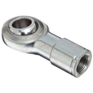 Sealmaster CFFL 12T Rod End Bearing, Two Piece, Precision, Self Lubricating, Female Shank, Left Hand Thread, 3/4" 16 Shank Thread Size, 3/4" Bore, 7 degrees Misalignment Angle, 7/8" Length Through Bore, 1 3/4" Overall Head Width, 1.531