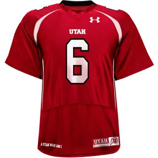 UNDER ARMOUR Youth Utah Utes Game Replica Football Jersey   Size: Large, Red