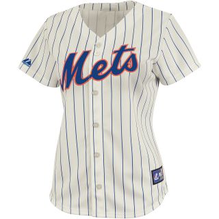 Majestic Athletic New York Mets David Wright Womens Replica Home Jersey   Size: