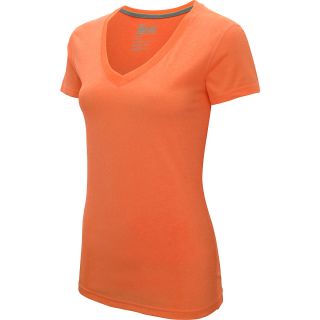 NIKE Womens Legend V Neck T Shirt   Size: Medium, Atomic Orange