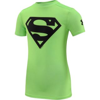 UNDER ARMOUR Boys Alter Ego Superman Fitted Short Sleeve T Shirt   Size: Small,