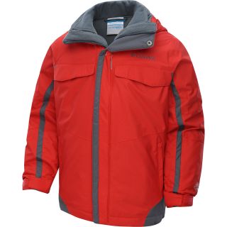 COLUMBIA Boys Bugaboo Interchange Jacket   Size: Xl, Bright Red