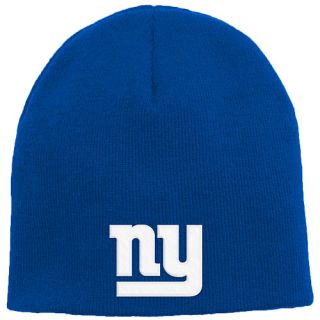 NFL Team Apparel Youth New York Giants Uncuffed Knit Hat   Size: Youth, Blue