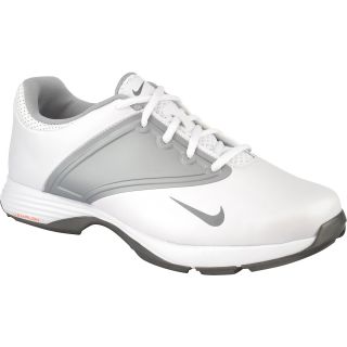NIKE Womens Lunar Saddle Golf Shoes   Size: 11, White/met Silver