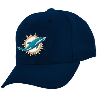 NFL Team Apparel Youth Miami Dolphins Basic Slouch Adjustable Cap   Size: Youth,