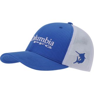 COLUMBIA Mens PFG Mesh Cap   Size: L/xl, Vivid Blue