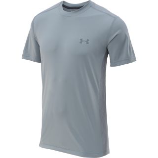 UNDER ARMOUR Mens ArmourVent Short Sleeve T Shirt   Size: 2xl, Steel/graphite