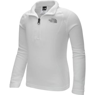 THE NORTH FACE Girls Glacier 1/4 Zip Jacket   Size: Small, White