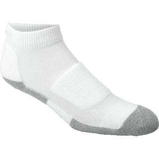 THORLO Womens Thin Cushion Walking Socks   Size: Large, White/platinum