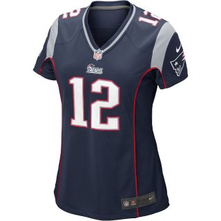 NIKE Womens New England Patriots Tom Brady Game Team Color Jersey   Size: