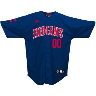 adidas Youth Cleveland Indians Replica Baseball Jersey   Size: 5.6, Navy