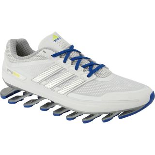 adidas Mens SpringBlade Running Shoes   Size 9, White/royal